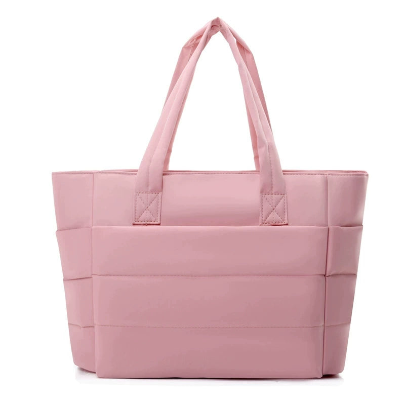 Lightweight Puffy Tote Bag