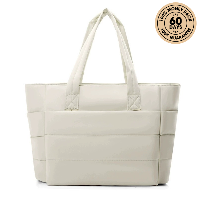 Lightweight Puffy Tote Bag